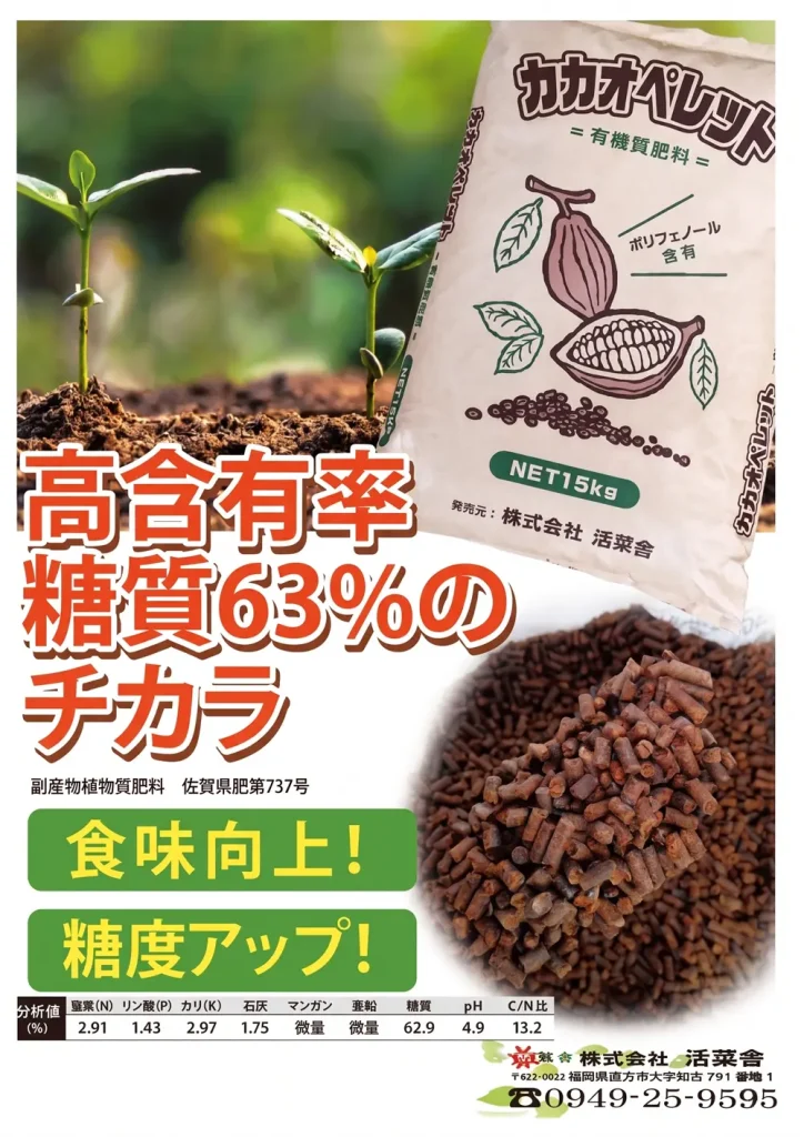 カカオペレット